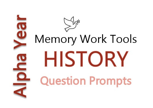 Memory Alpha CCM Alpha History Prompts | Classically Catholic Memory Supplement ...