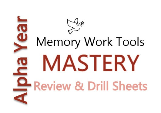 CCM Alpha Mastery Review & Drill Sheets