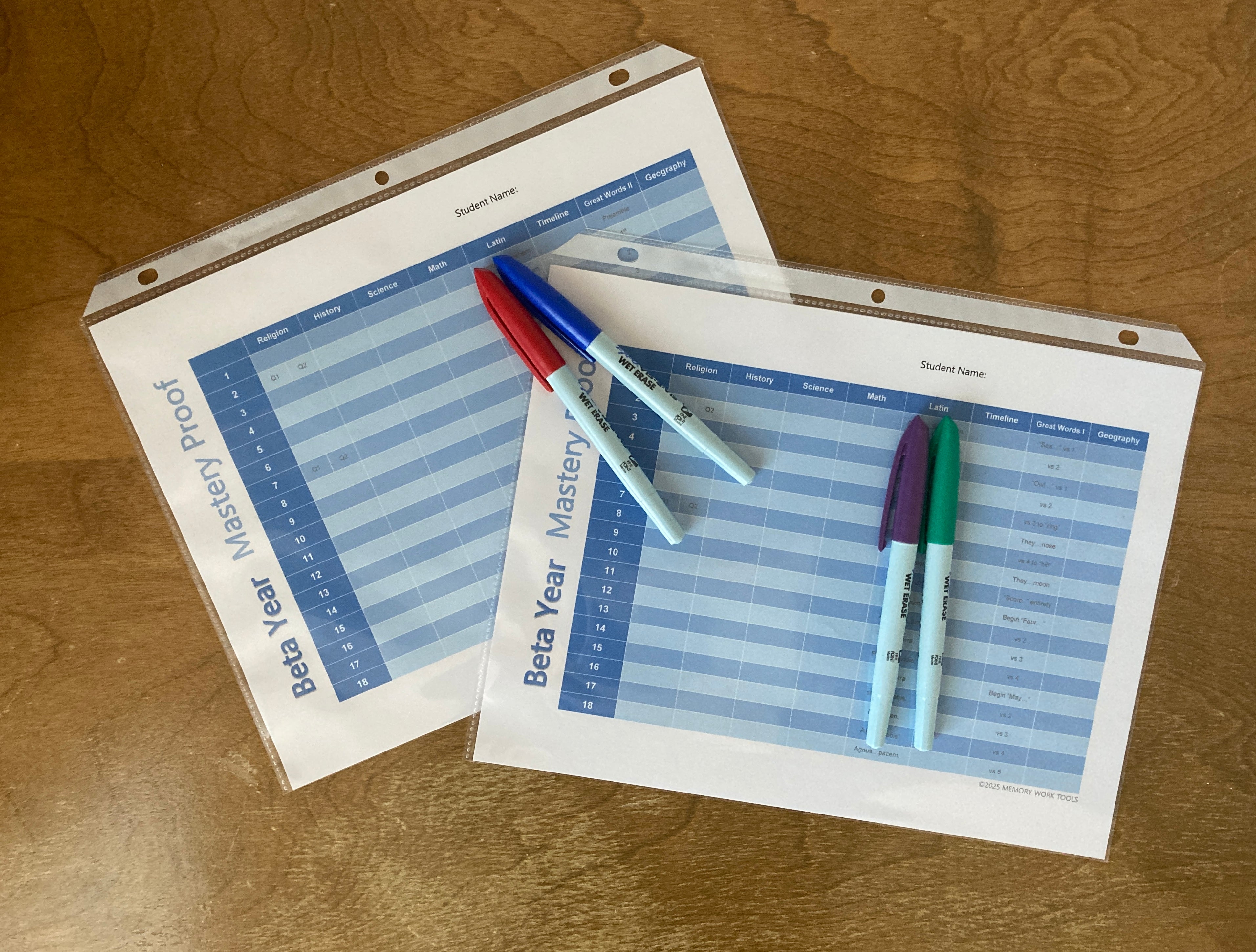 CCM Beta Mastery Review & Drill Sheets