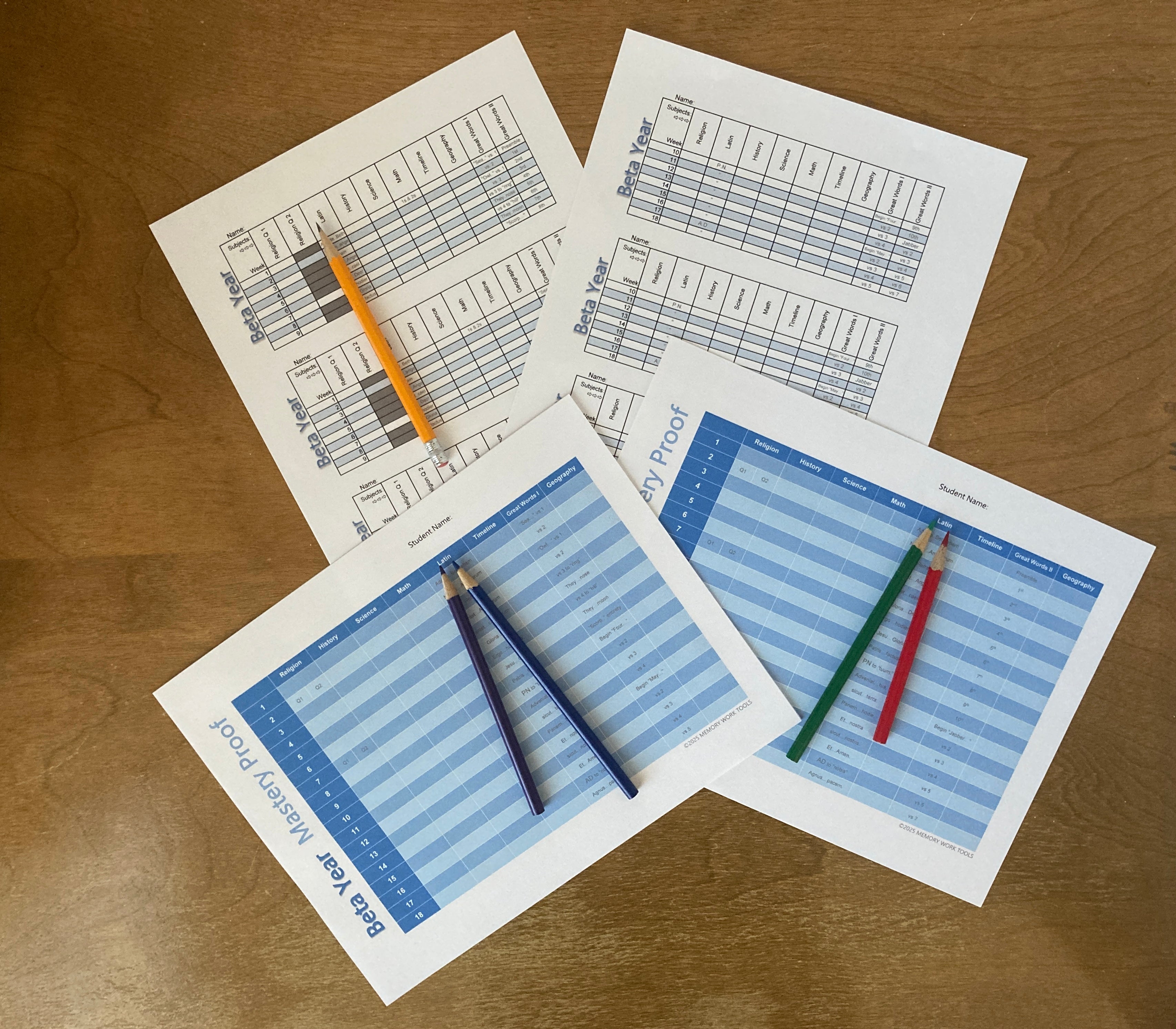 CCM Beta Mastery Review & Drill Sheets