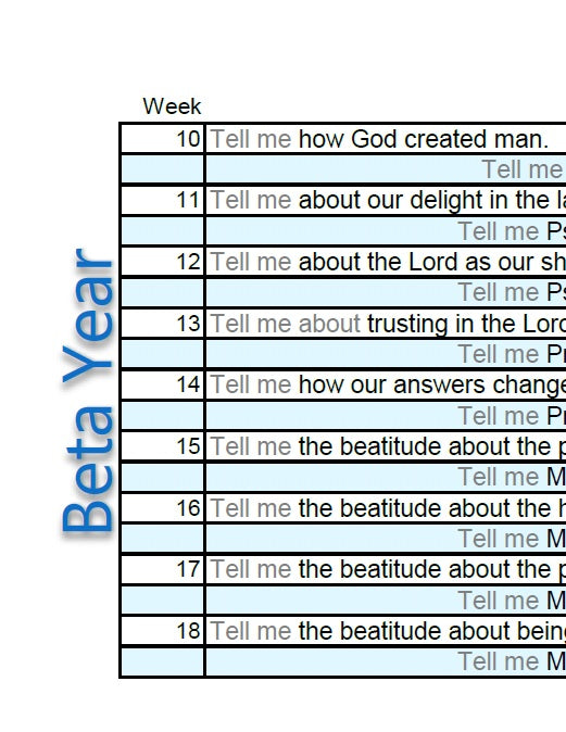 CCM Beta Religion Prompts
