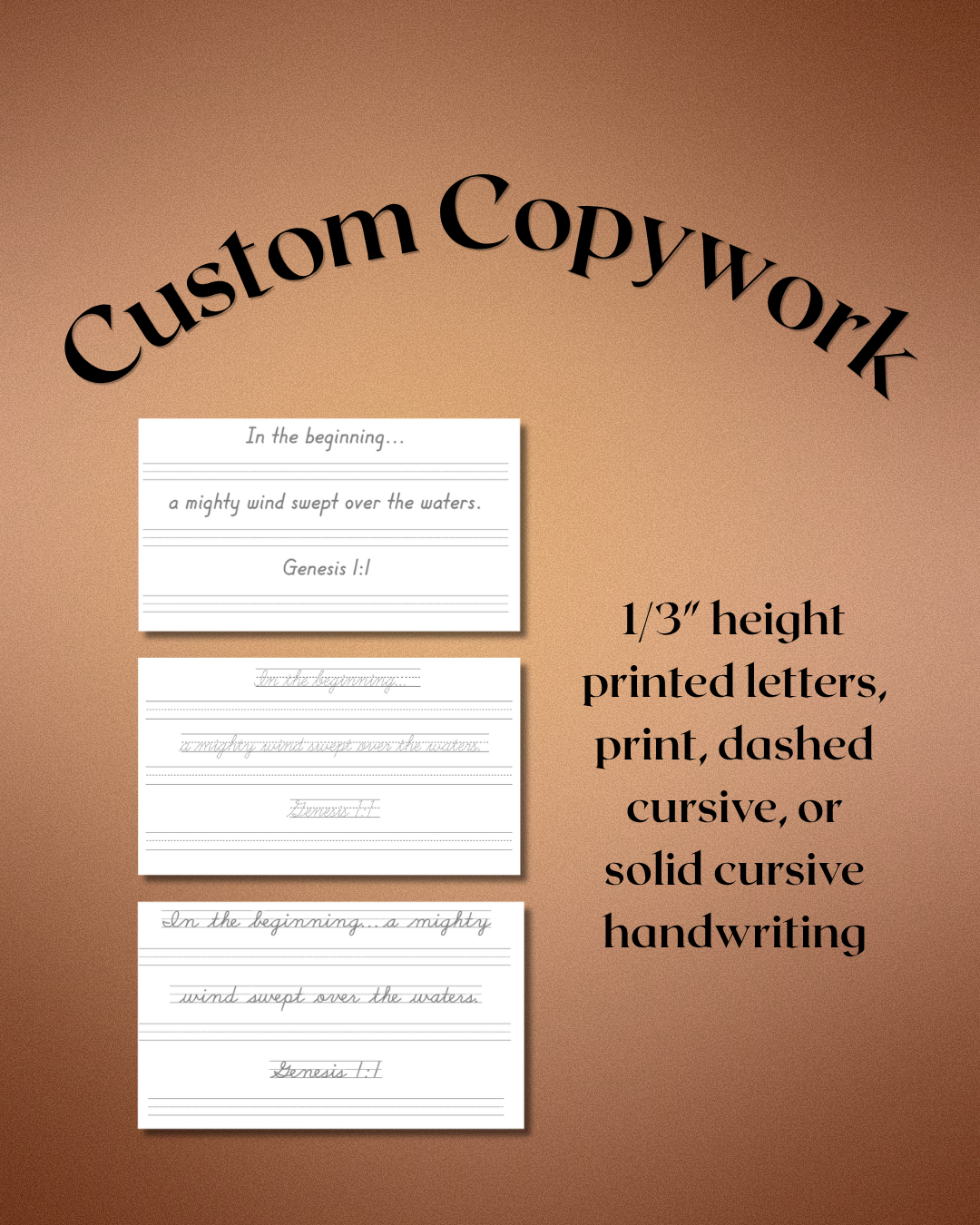 Custom Order Request
