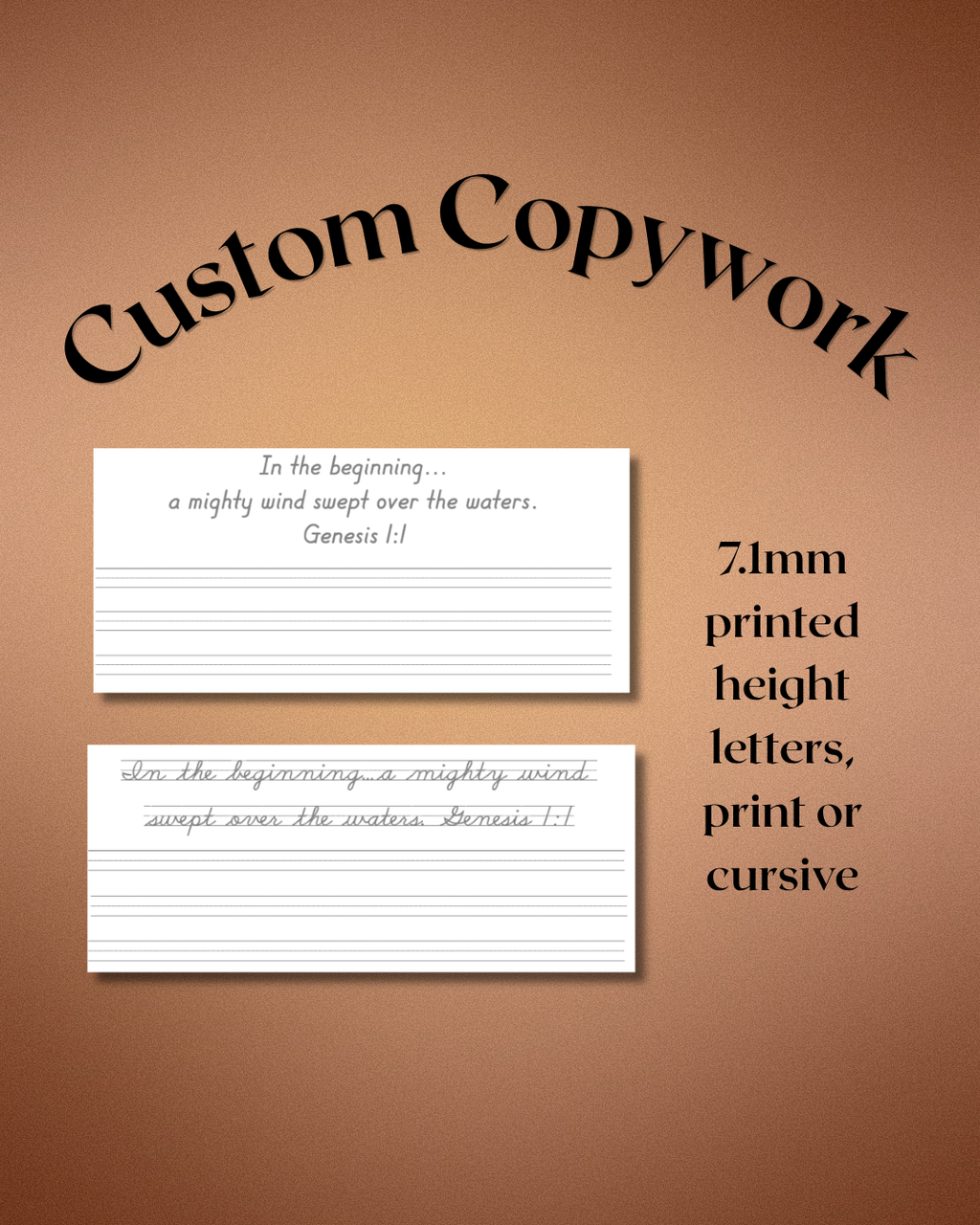 Custom Order Request