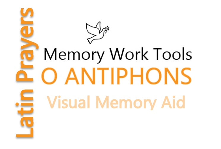 Latin Prayers - O Antiphons - Visual Aid
