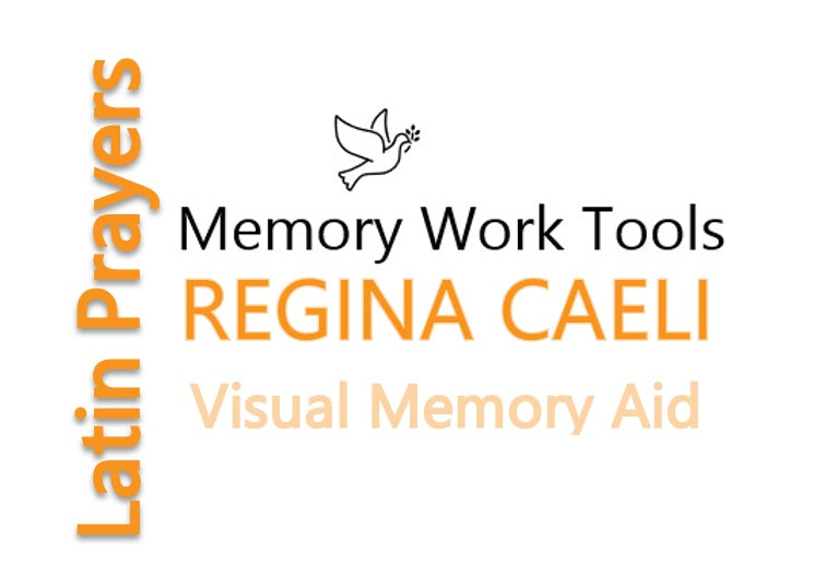 Latin Prayers - Regina Caeli - Visual Aid