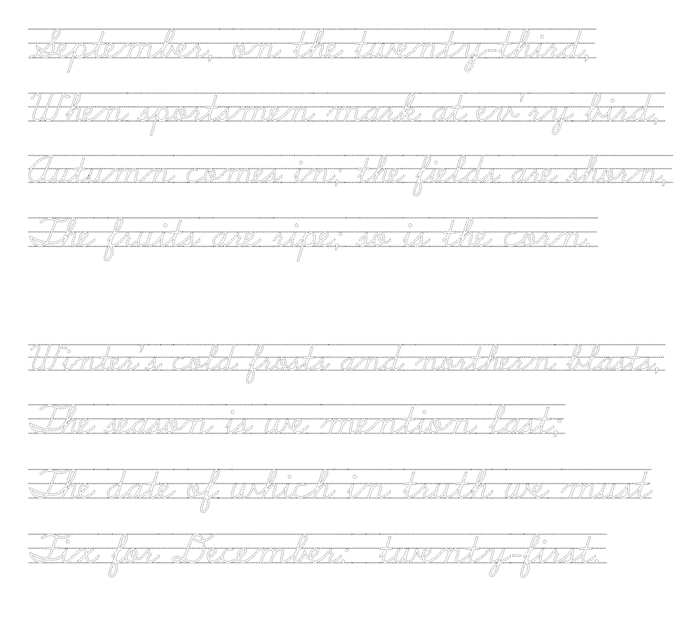 Poetry - Four Seasons of the Year by Anonymous