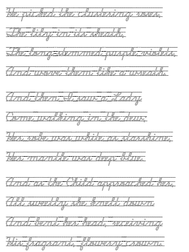 Poetry - May Crown by Anonymous