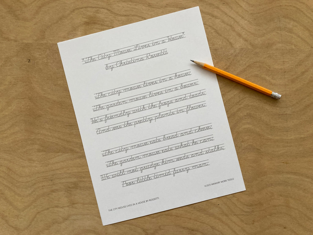 Poetry - The City Mouse Lives in a House by Christina Rossetti