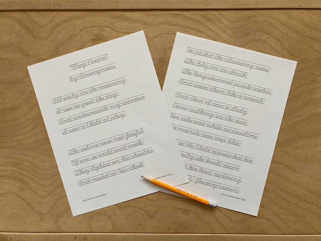 Poetry - May Crown by Anonymous