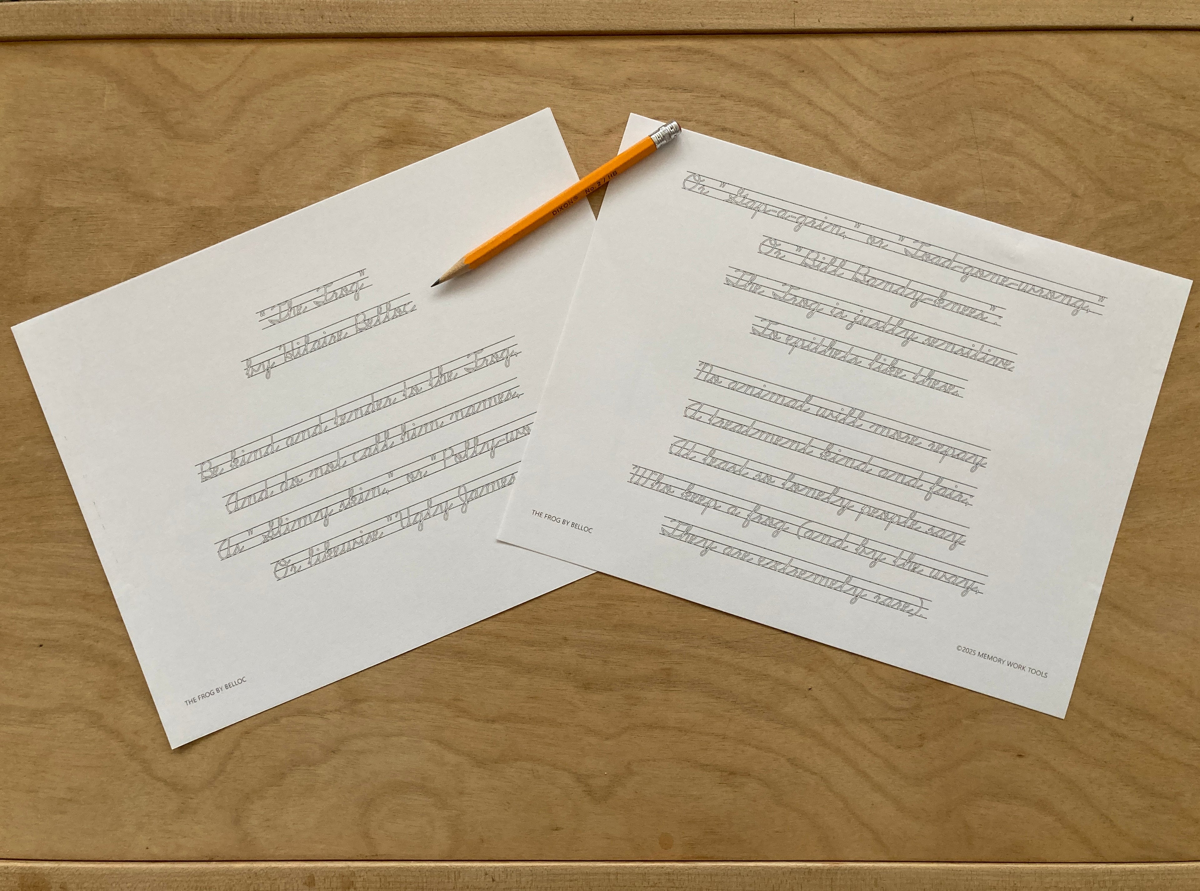 Poetry - The Frog by Hilaire Belloc